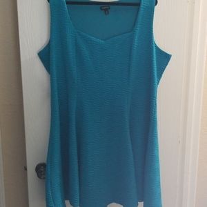 Torrid Skater Teal dress size 2